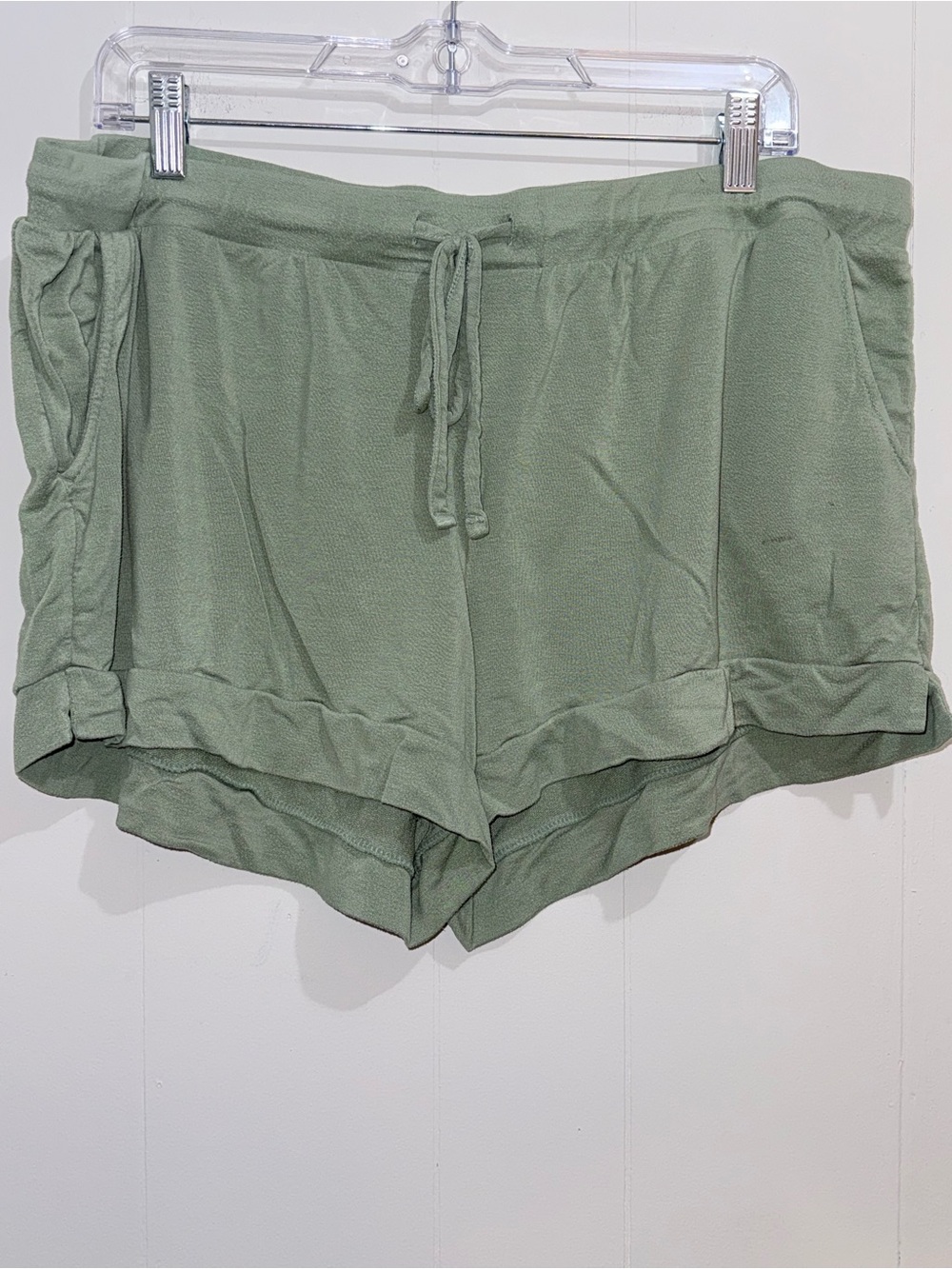 Gilligan & O'Malley Green Lounge Pajama Shorts XXL